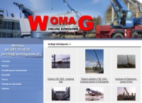 www.uslugidzwigowe-womag.pl Dźwigi samojezdne